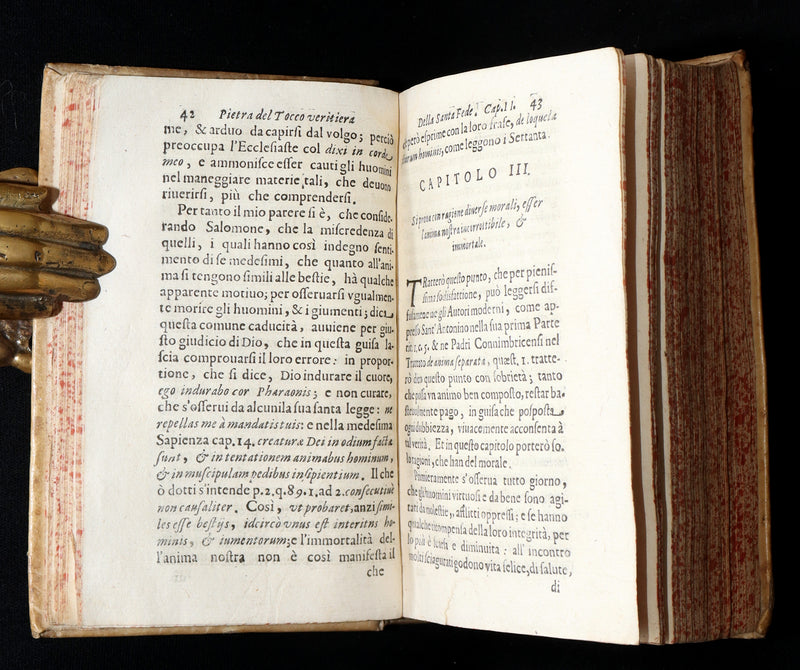 1682 Rare Italian Theological Treatise - Paragone Dogmatico by Innocenzo Pencini