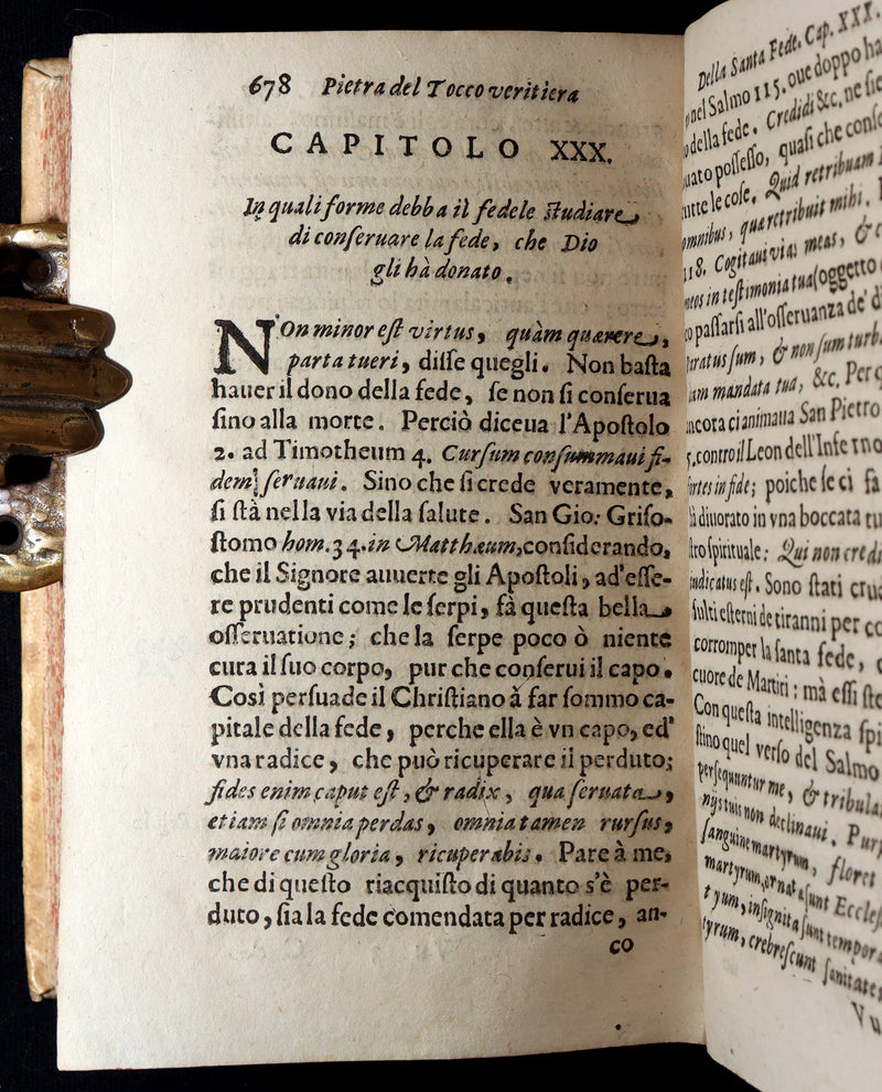 1682 Rare Italian Theological Treatise - Paragone Dogmatico by Innocenzo Pencini