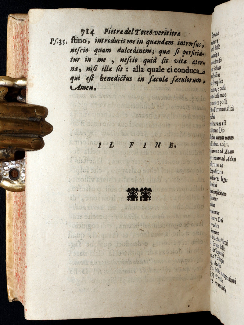 1682 Rare Italian Theological Treatise - Paragone Dogmatico by Innocenzo Pencini