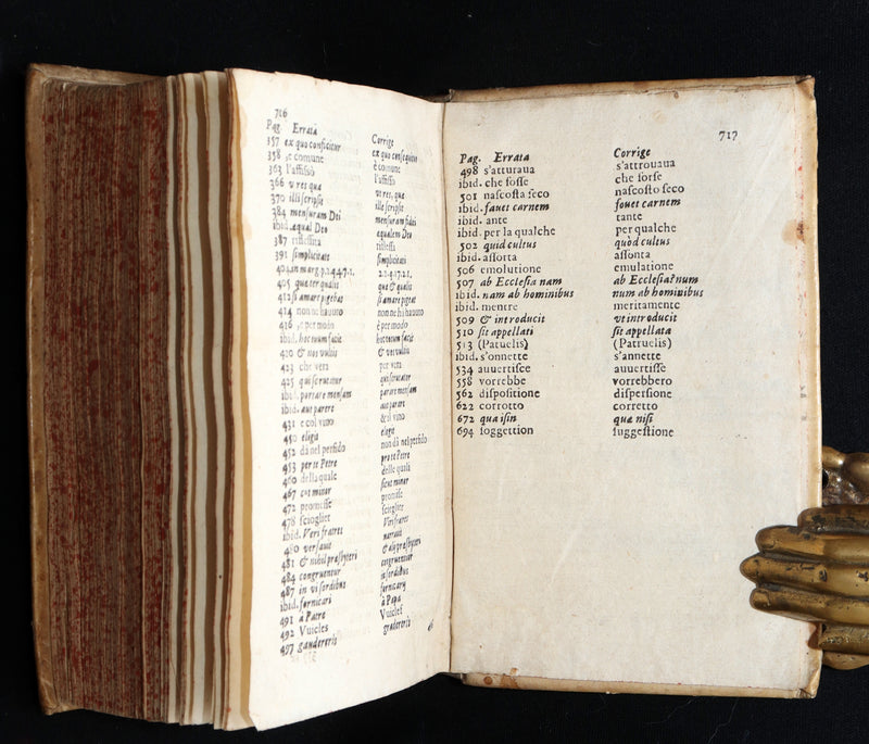 1682 Rare Italian Theological Treatise - Paragone Dogmatico by Innocenzo Pencini