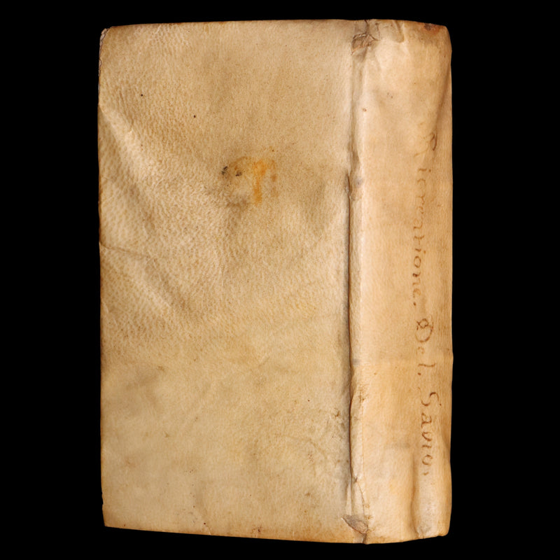 1660 Rare Italian Jesuit Philosophical Treatise - La Ricreatione del Savio