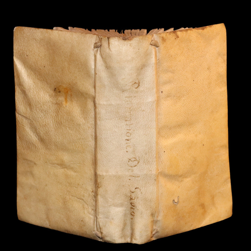 1660 Rare Italian Jesuit Philosophical Treatise - La Ricreatione del Savio