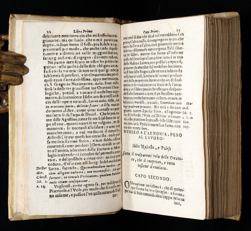 1660 Rare Italian Jesuit Philosophical Treatise - La Ricreatione del Savio