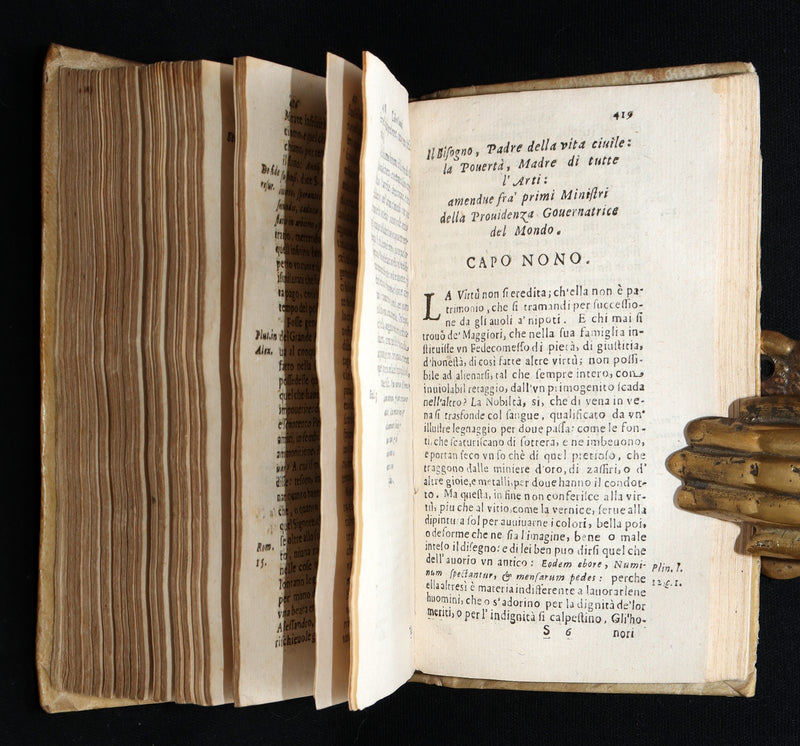 1660 Rare Italian Jesuit Philosophical Treatise - La Ricreatione del Savio