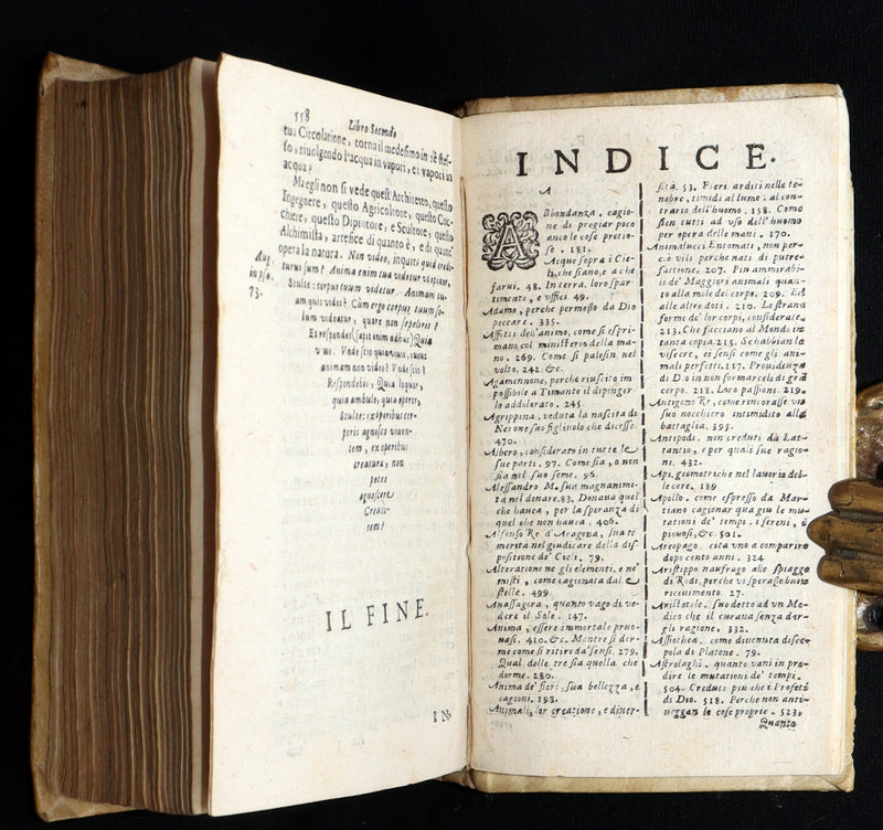 1660 Rare Italian Jesuit Philosophical Treatise - La Ricreatione del Savio