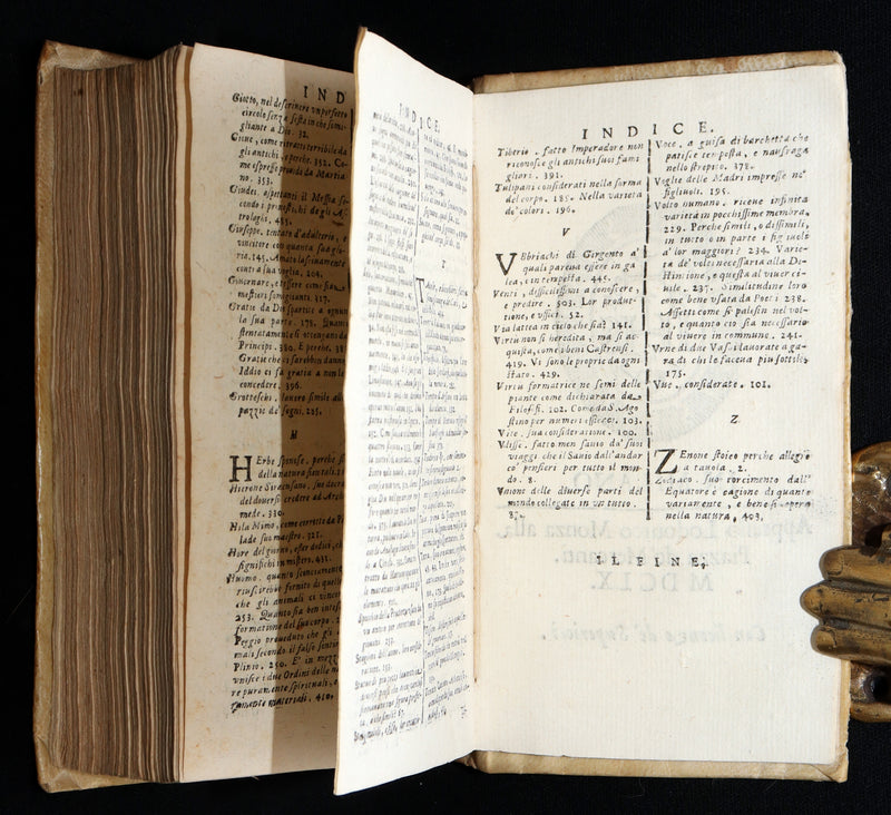 1660 Rare Italian Jesuit Philosophical Treatise - La Ricreatione del Savio