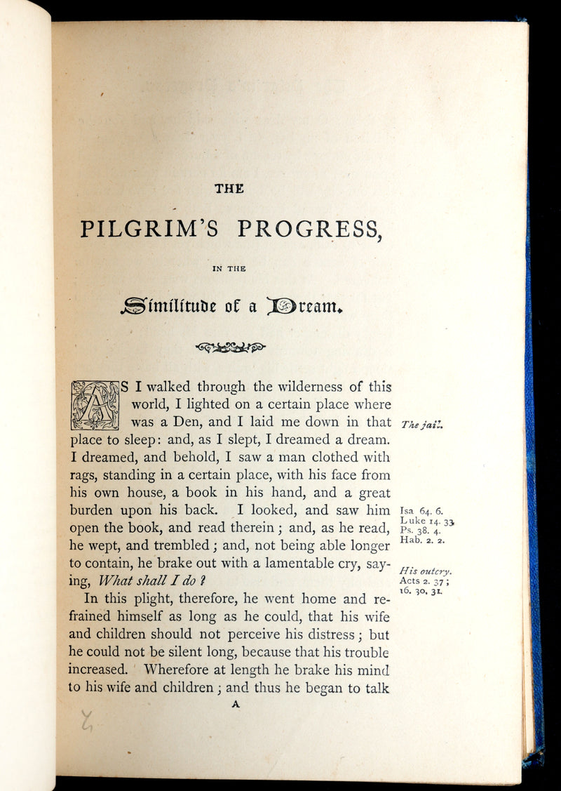 1880 Rare Color Illustrated Edition – The Pilgrim’s Progress by John Bunyan