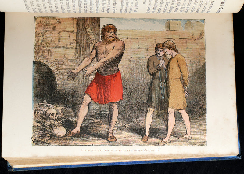 1880 Rare Color Illustrated Edition – The Pilgrim’s Progress by John Bunyan