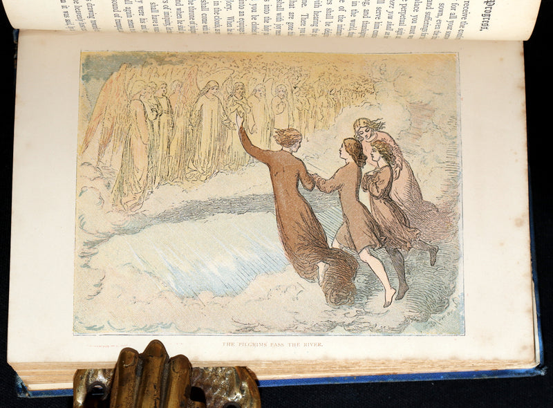 1880 Rare Color Illustrated Edition – The Pilgrim’s Progress by John Bunyan