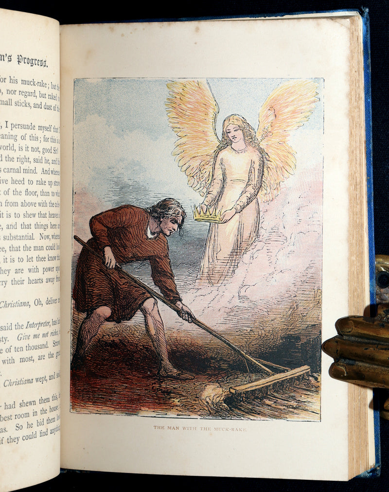 1880 Rare Color Illustrated Edition – The Pilgrim’s Progress by John Bunyan