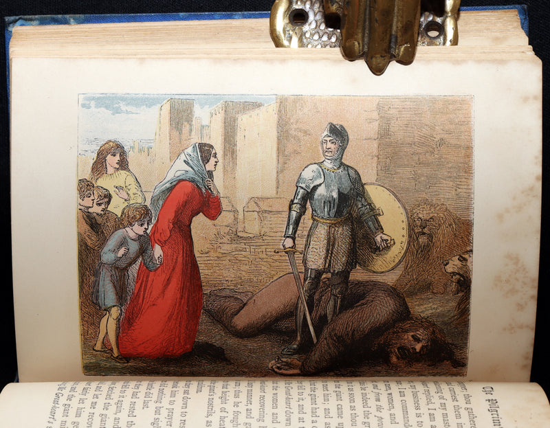 1880 Rare Color Illustrated Edition – The Pilgrim’s Progress by John Bunyan