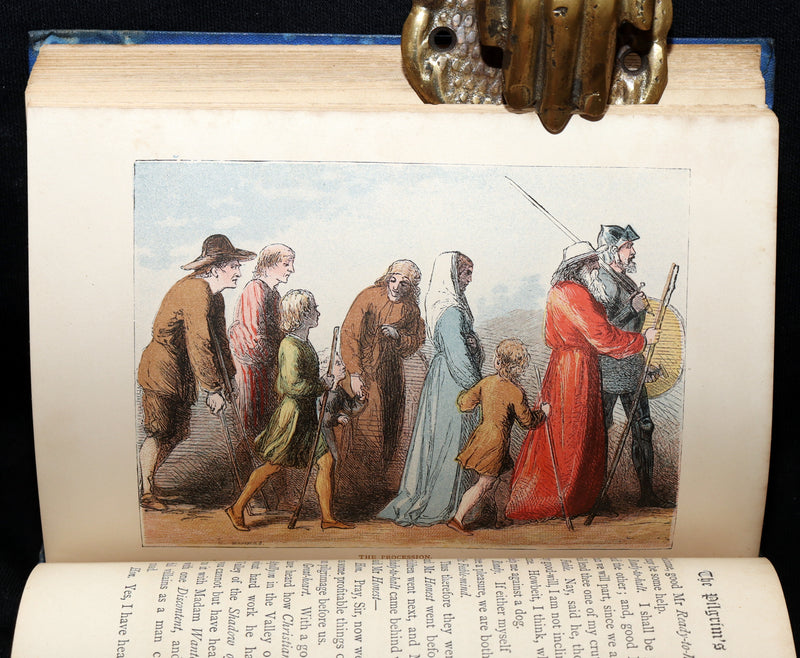 1880 Rare Color Illustrated Edition – The Pilgrim’s Progress by John Bunyan