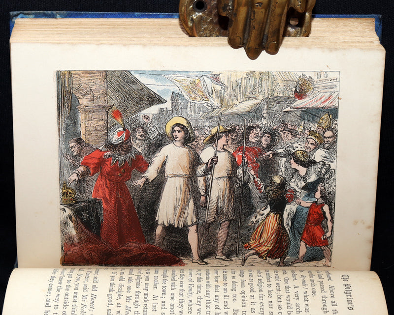 1880 Rare Color Illustrated Edition – The Pilgrim’s Progress by John Bunyan