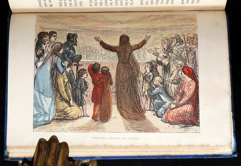 1880 Rare Color Illustrated Edition – The Pilgrim’s Progress by John Bunyan