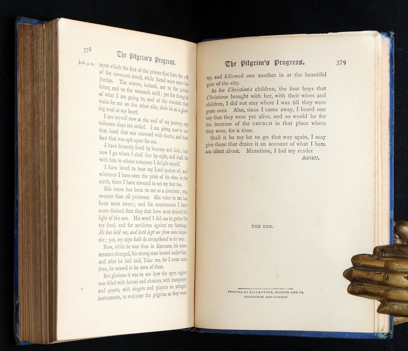 1880 Rare Color Illustrated Edition – The Pilgrim’s Progress by John Bunyan