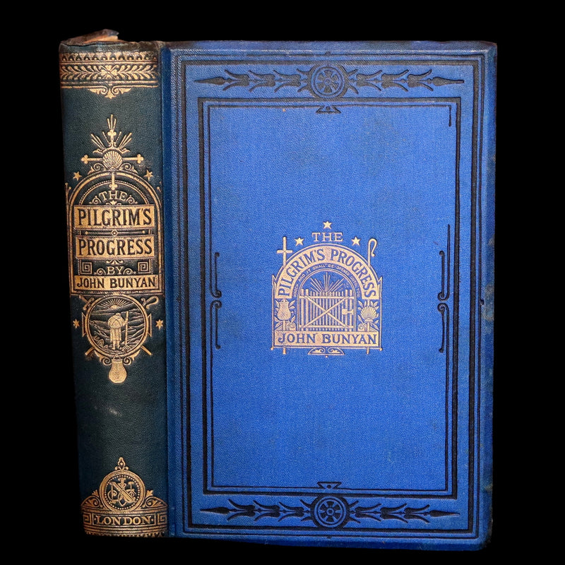 1880 Rare Color Illustrated Edition – The Pilgrim’s Progress by John Bunyan