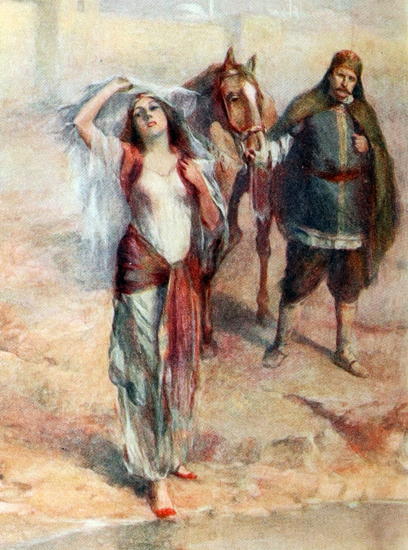 1914 First Edition - Hero Tales and Legends of the Serbians, Color Illustrated