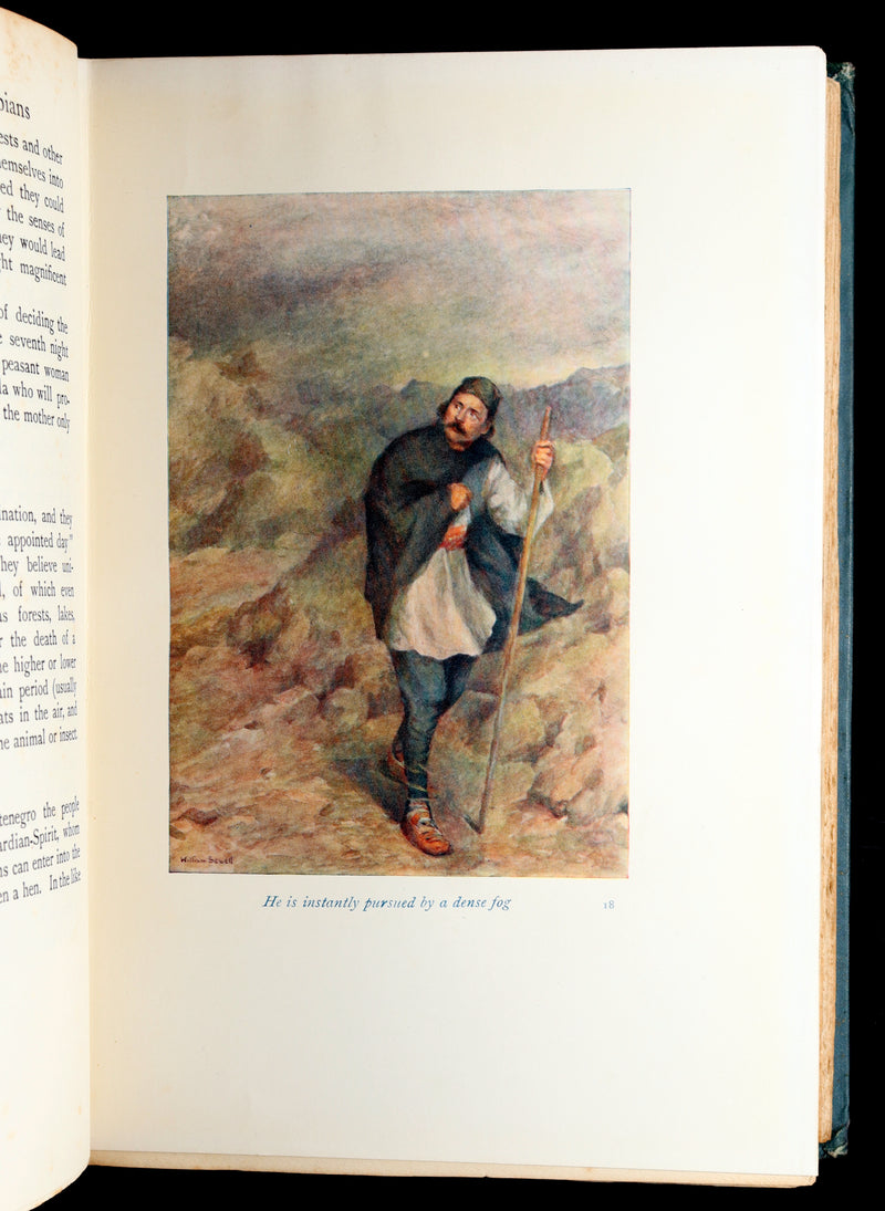 1914 First Edition - Hero Tales and Legends of the Serbians, Color Illustrated