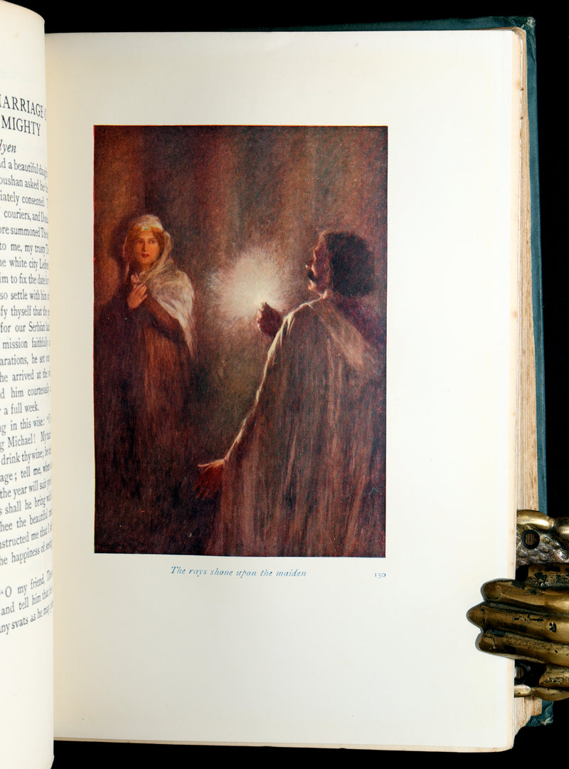 1914 First Edition - Hero Tales and Legends of the Serbians, Color Illustrated