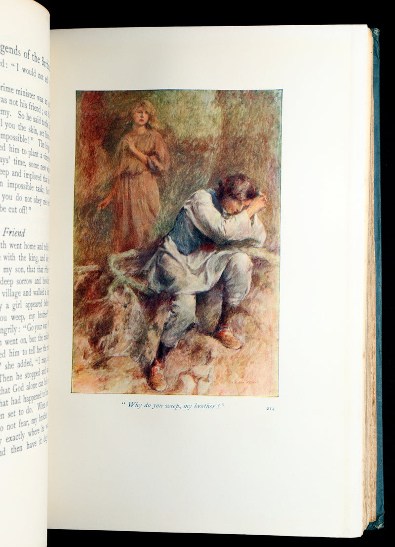 1914 First Edition - Hero Tales and Legends of the Serbians, Color Illustrated