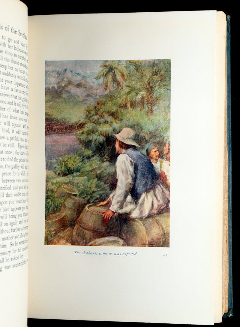 1914 First Edition - Hero Tales and Legends of the Serbians, Color Illustrated