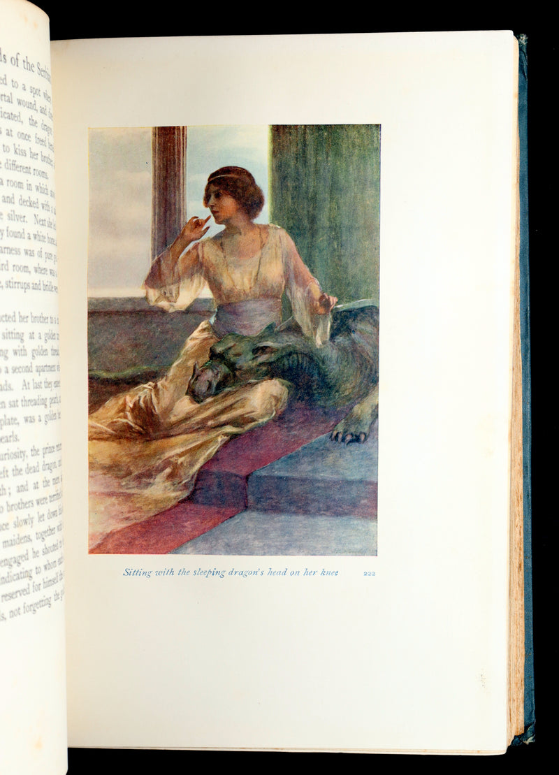 1914 First Edition - Hero Tales and Legends of the Serbians, Color Illustrated