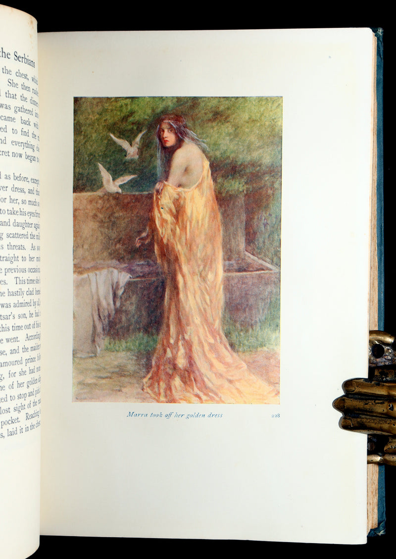 1914 First Edition - Hero Tales and Legends of the Serbians, Color Illustrated