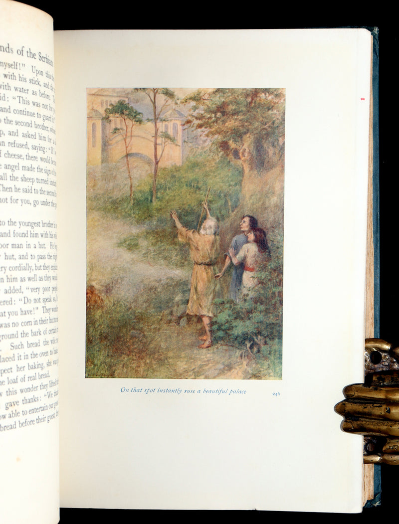 1914 First Edition - Hero Tales and Legends of the Serbians, Color Illustrated
