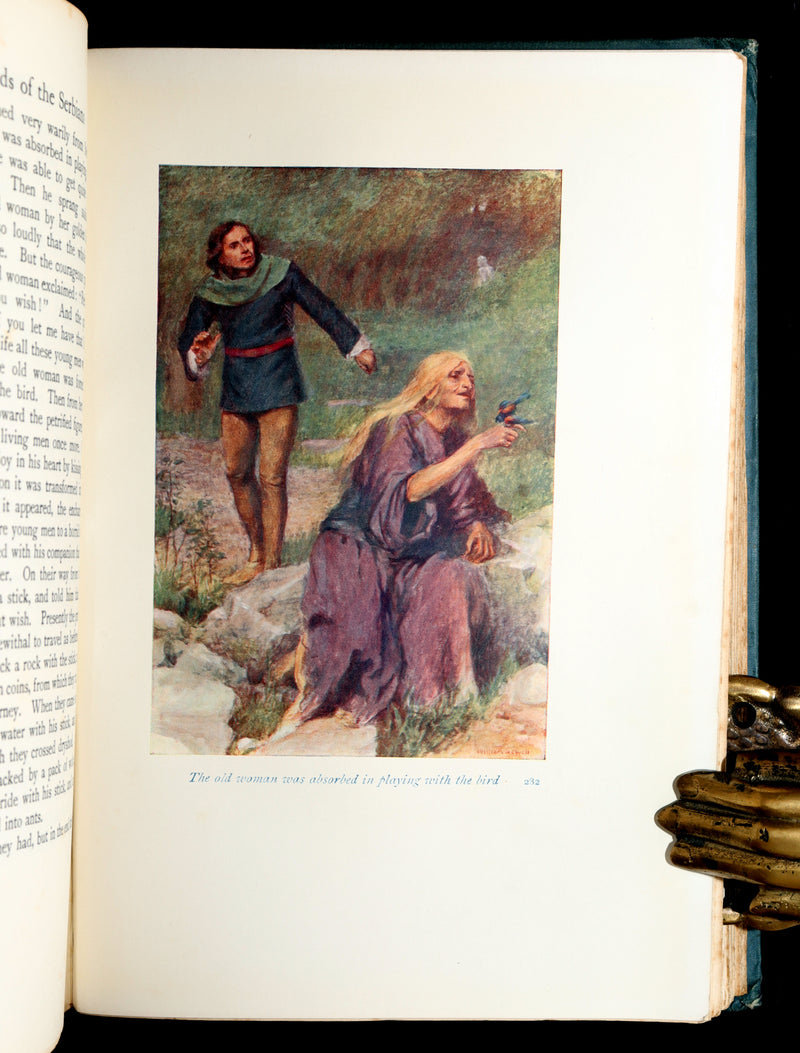 1914 First Edition - Hero Tales and Legends of the Serbians, Color Illustrated