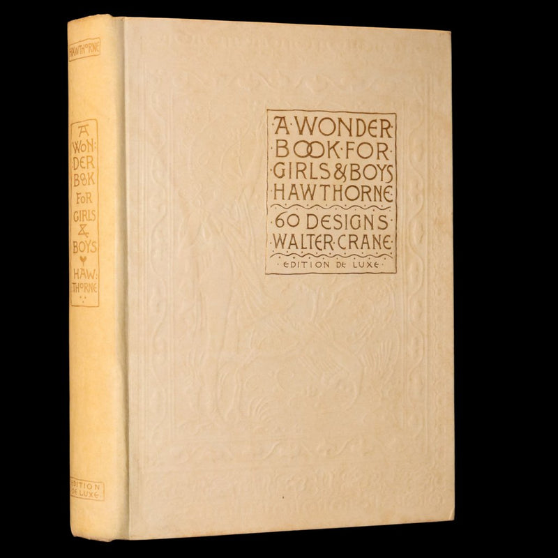 1893 Rare De Luxe Limited Edition - A Wonder Book Illustrated by Walter Crane