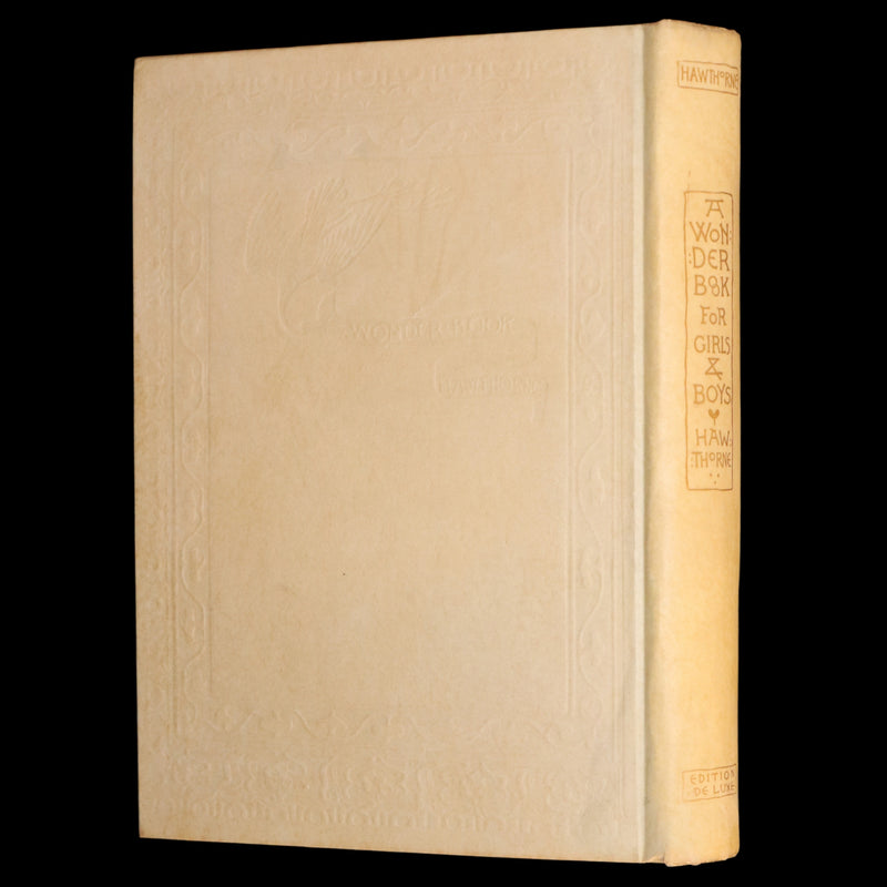 1893 Rare De Luxe Limited Edition - A Wonder Book Illustrated by Walter Crane