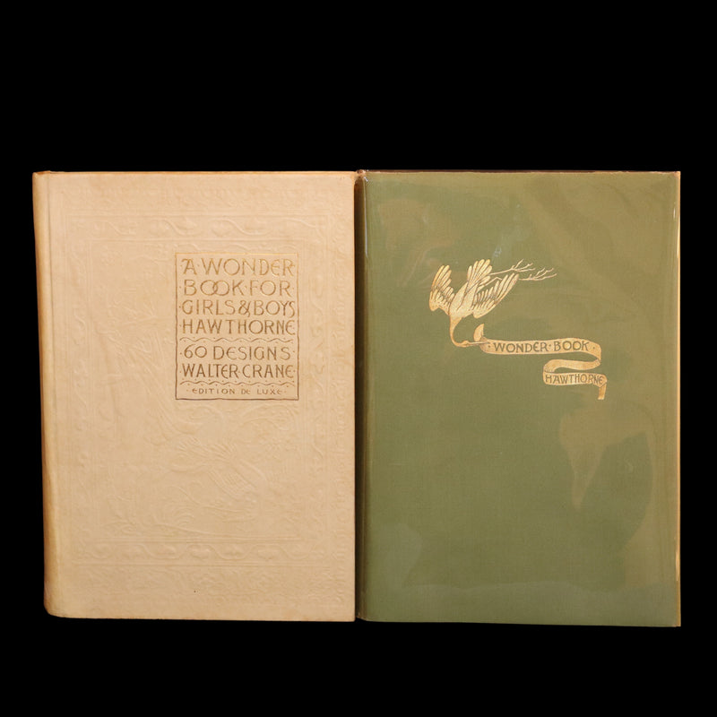 1893 Rare De Luxe Limited Edition - A Wonder Book Illustrated by Walter Crane