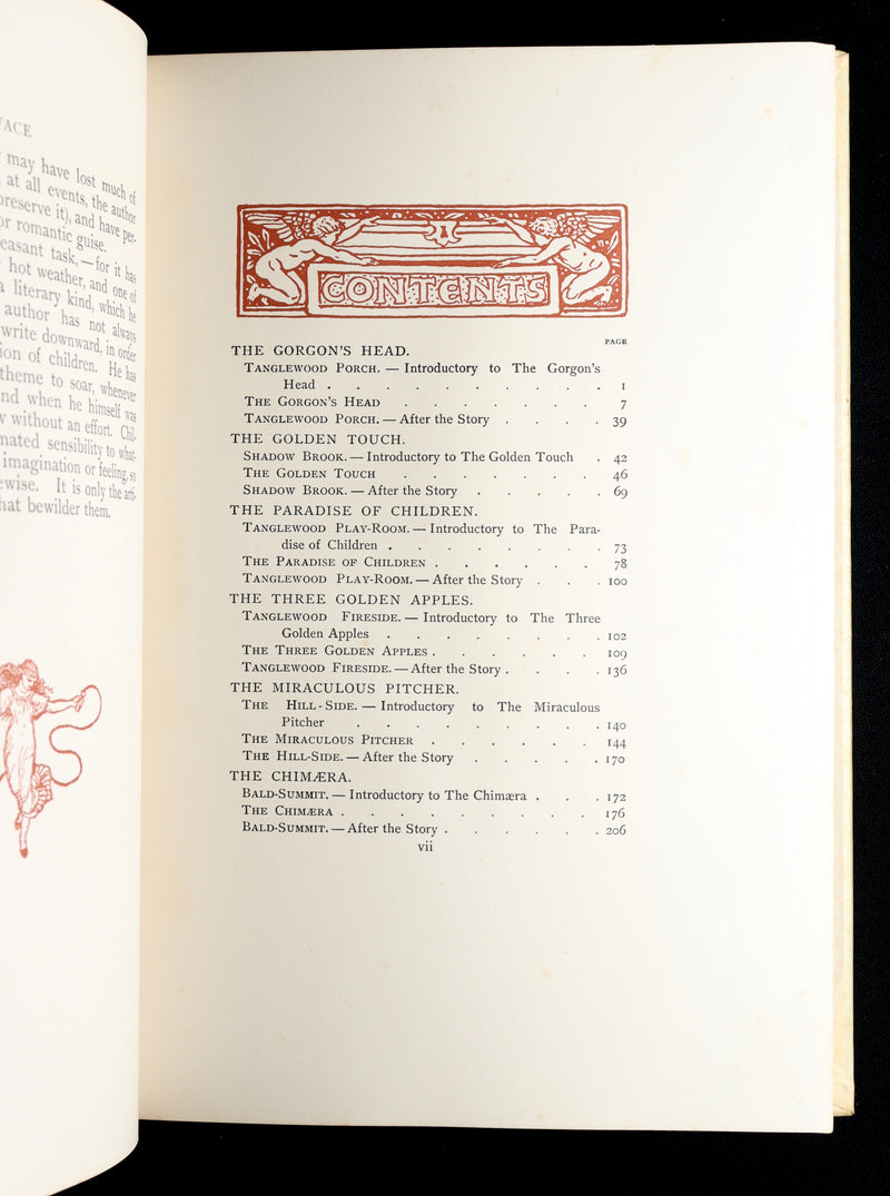 1893 Rare De Luxe Limited Edition - A Wonder Book Illustrated by Walter Crane