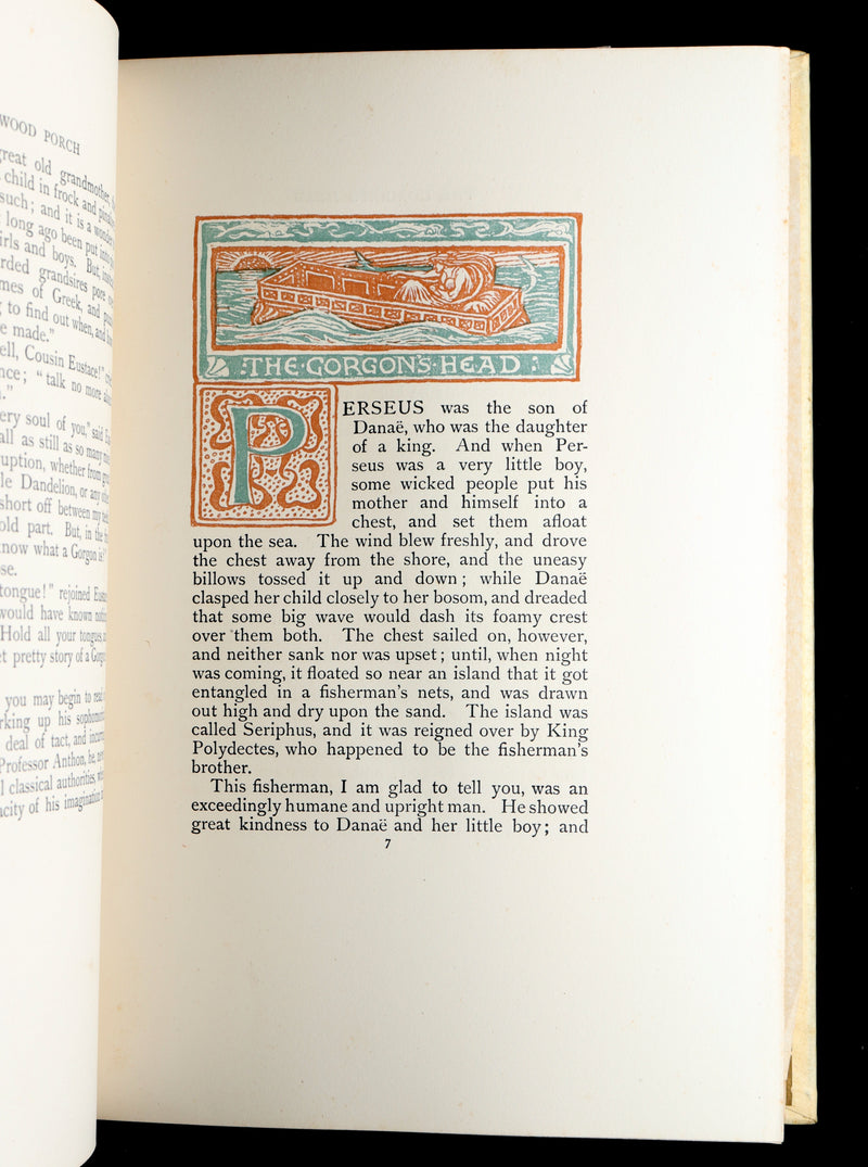 1893 Rare De Luxe Limited Edition - A Wonder Book Illustrated by Walter Crane