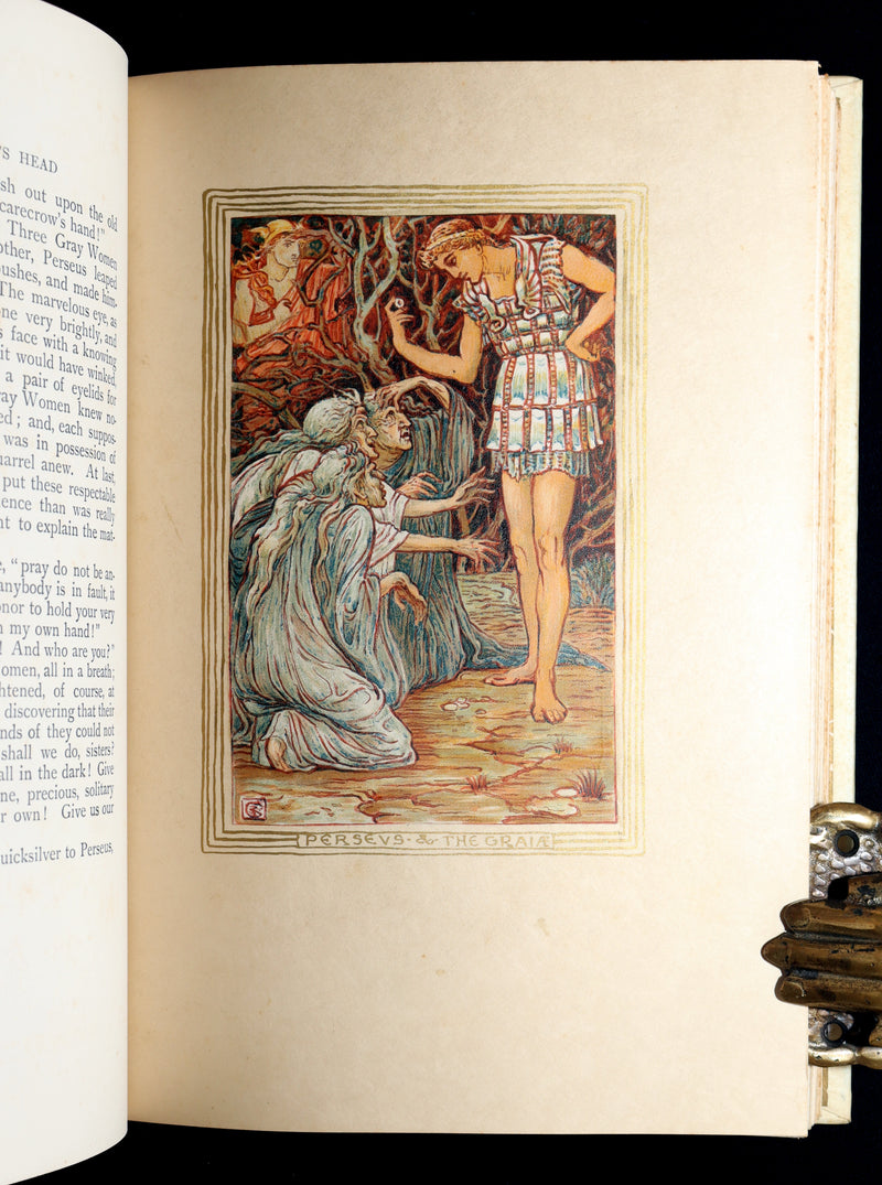 1893 Rare De Luxe Limited Edition - A Wonder Book Illustrated by Walter Crane
