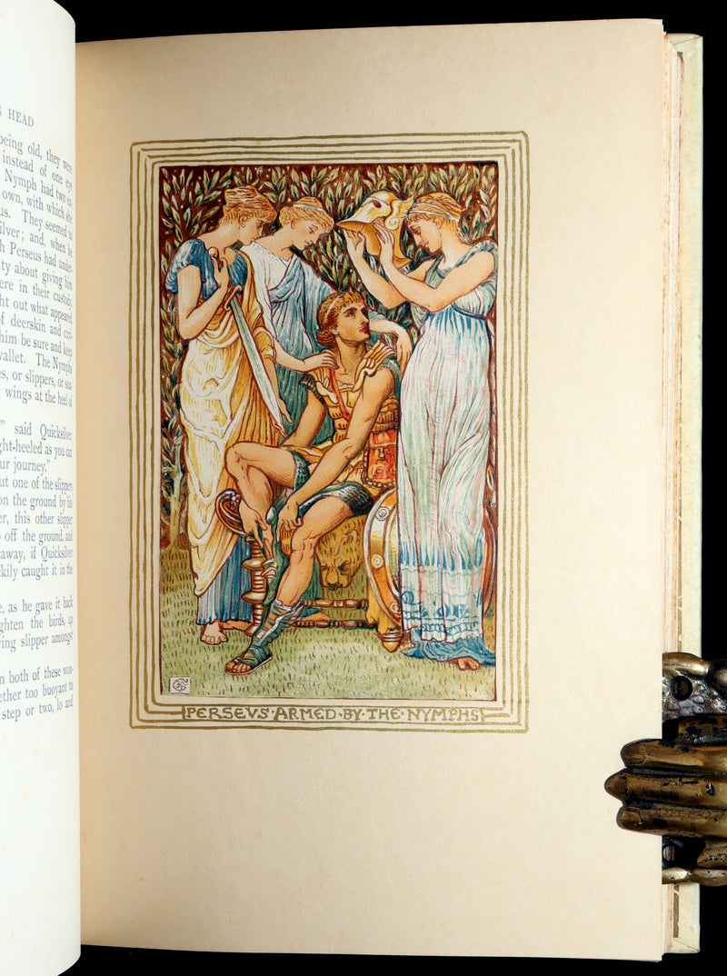 1893 Rare De Luxe Limited Edition - A Wonder Book Illustrated by Walter Crane