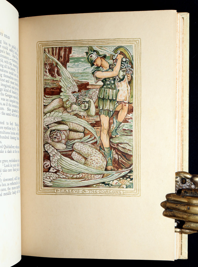 1893 Rare De Luxe Limited Edition - A Wonder Book Illustrated by Walter Crane