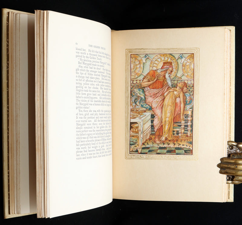 1893 Rare De Luxe Limited Edition - A Wonder Book Illustrated by Walter Crane