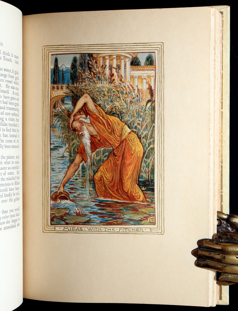 1893 Rare De Luxe Limited Edition - A Wonder Book Illustrated by Walter Crane