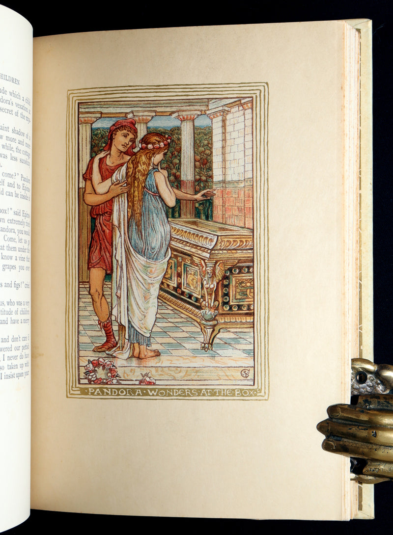 1893 Rare De Luxe Limited Edition - A Wonder Book Illustrated by Walter Crane