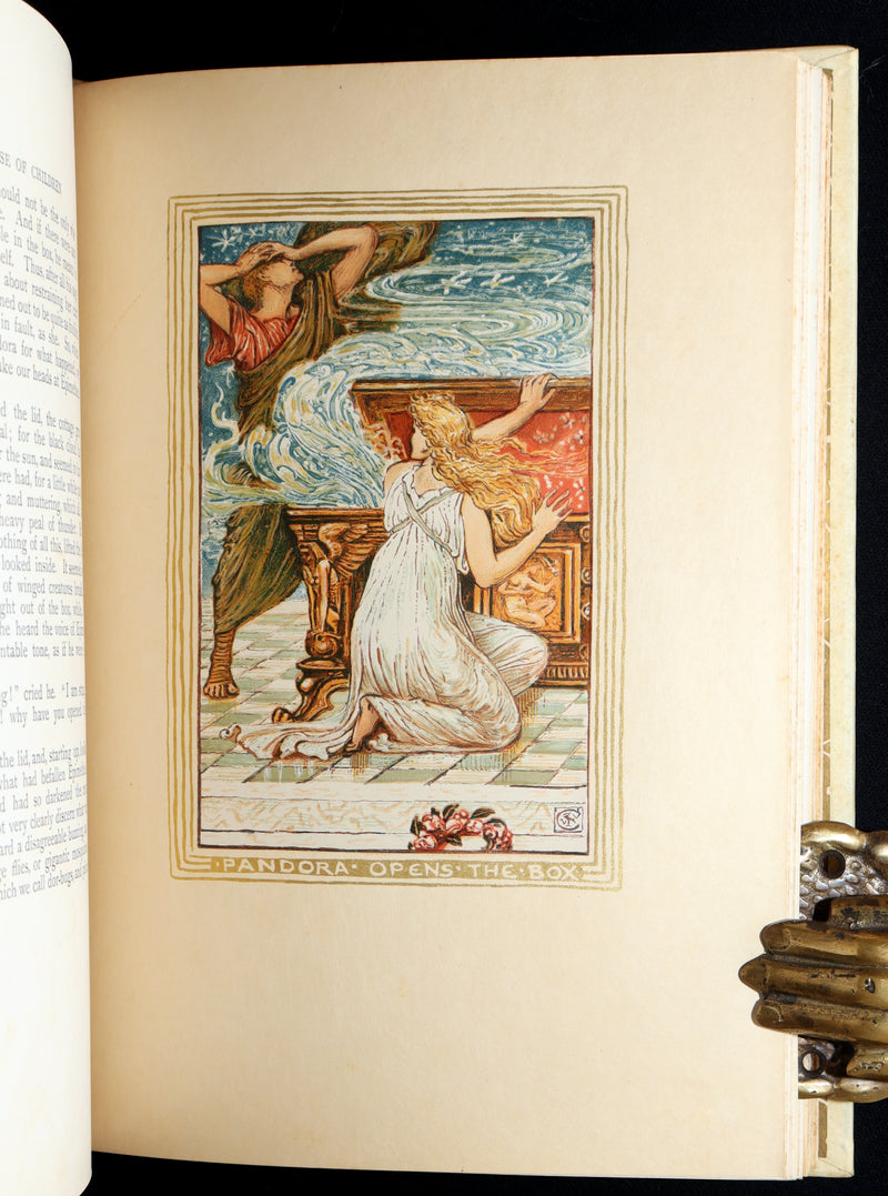 1893 Rare De Luxe Limited Edition - A Wonder Book Illustrated by Walter Crane
