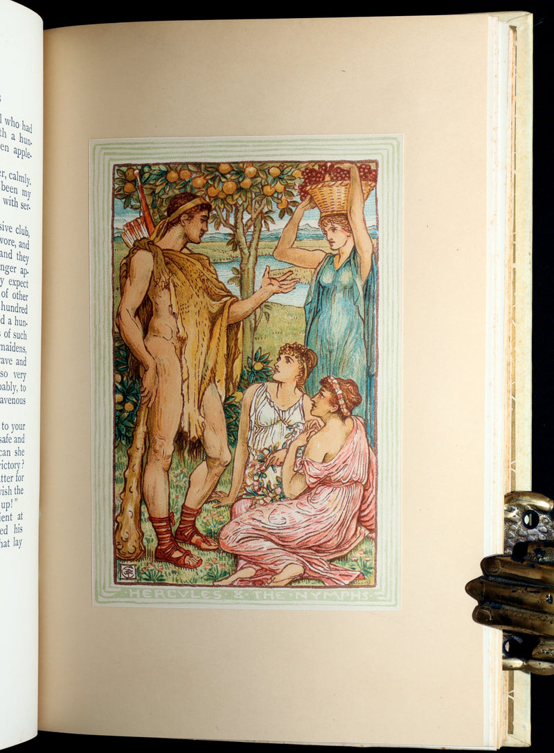 1893 Rare De Luxe Limited Edition - A Wonder Book Illustrated by Walter Crane