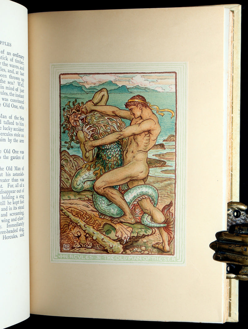 1893 Rare De Luxe Limited Edition - A Wonder Book Illustrated by Walter Crane