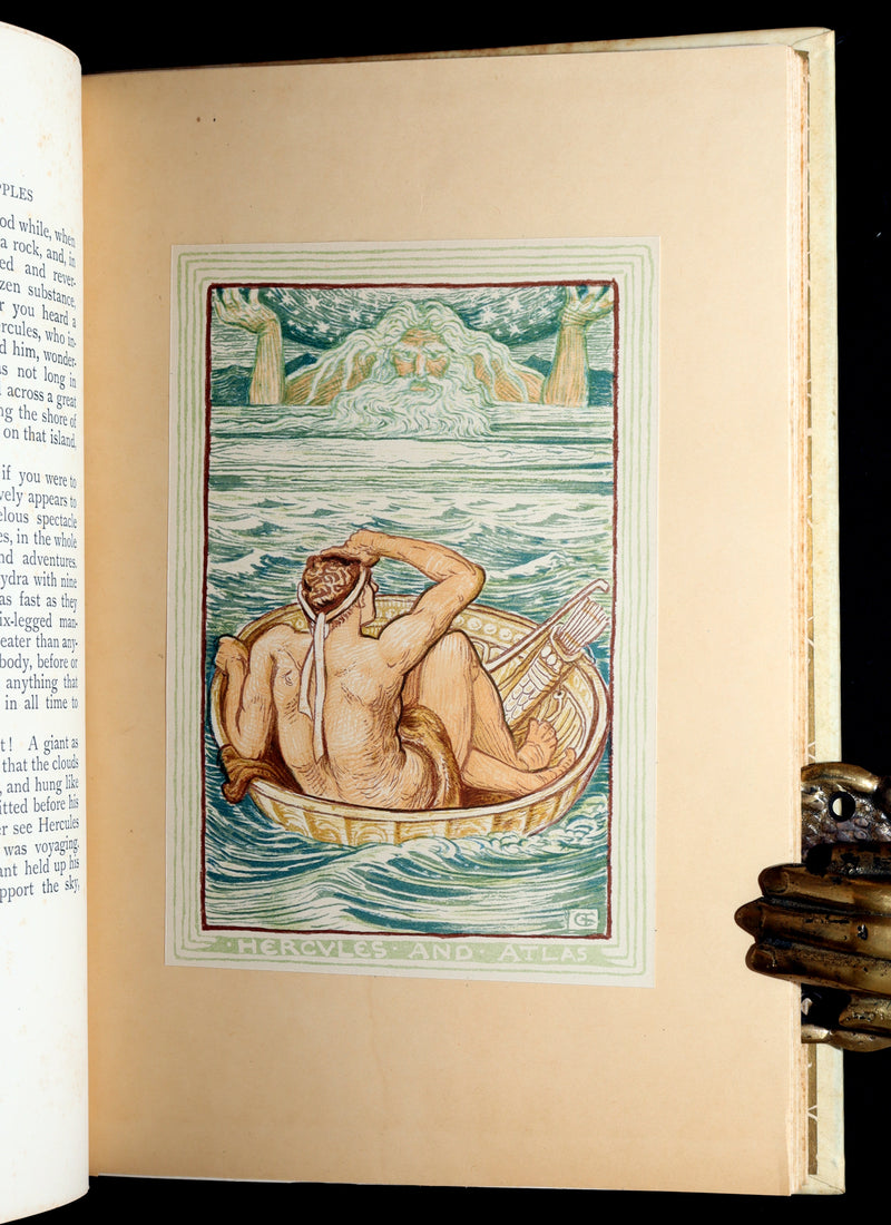 1893 Rare De Luxe Limited Edition - A Wonder Book Illustrated by Walter Crane