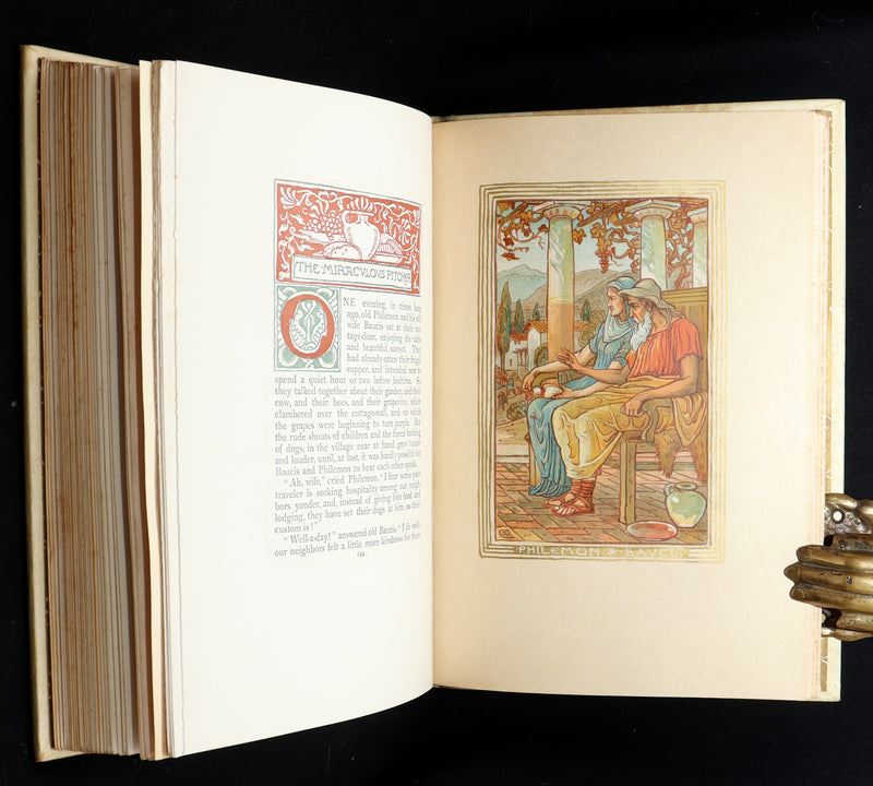 1893 Rare De Luxe Limited Edition - A Wonder Book Illustrated by Walter Crane