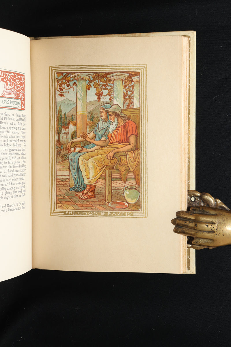 1893 Rare De Luxe Limited Edition - A Wonder Book Illustrated by Walter Crane