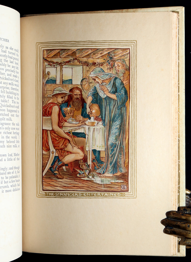 1893 Rare De Luxe Limited Edition - A Wonder Book Illustrated by Walter Crane