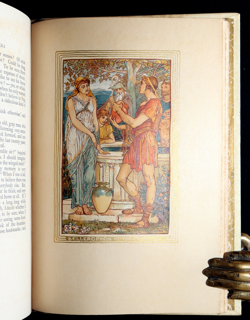 1893 Rare De Luxe Limited Edition - A Wonder Book Illustrated by Walter Crane