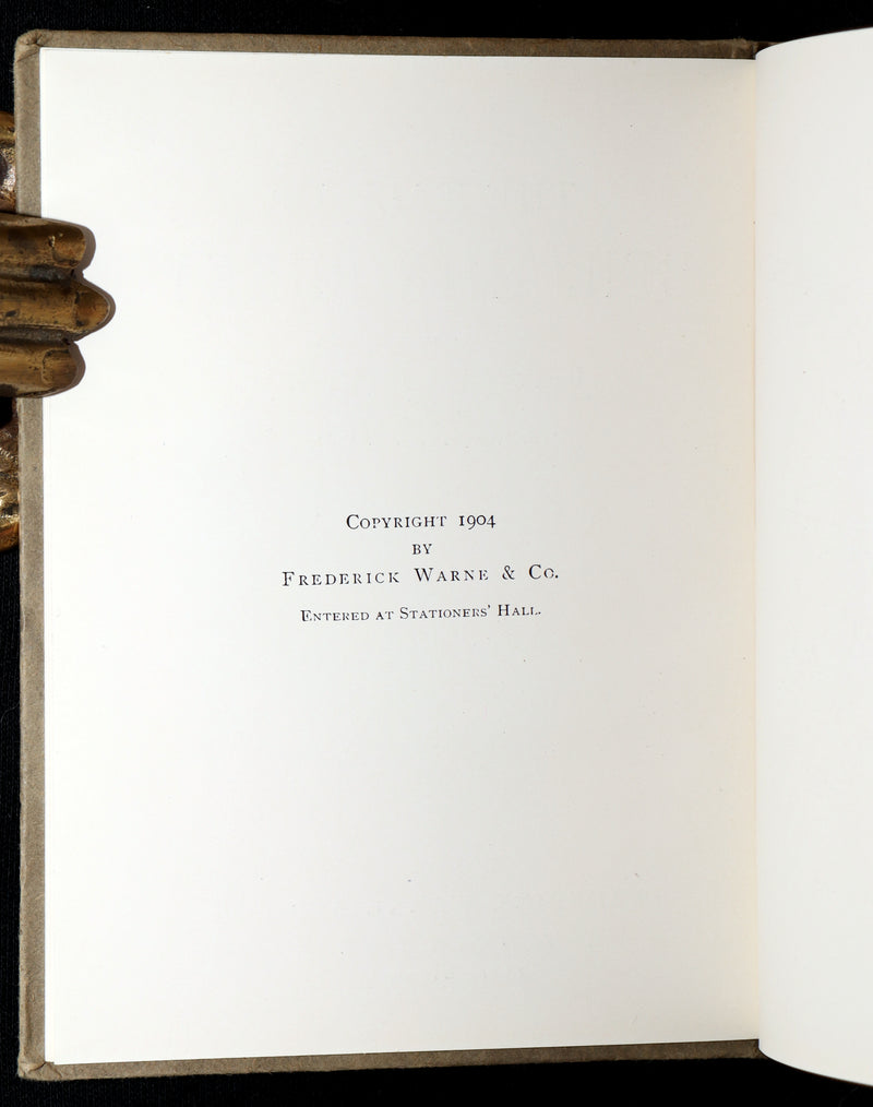1907 Rare Early Printing – The Tale of Benjamin Bunny by Beatrix Potter