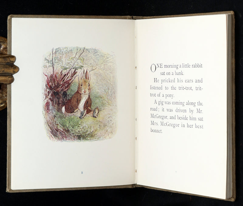 1907 Rare Early Printing – The Tale of Benjamin Bunny by Beatrix Potter